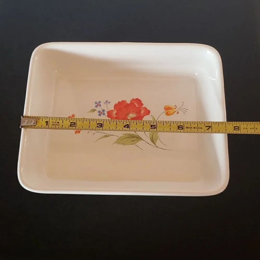 Westland Stoneware Small Floral Dish Tray